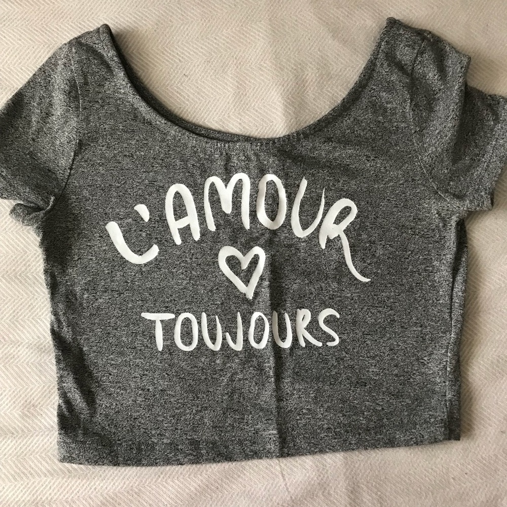 Forever 21 cropped shirt